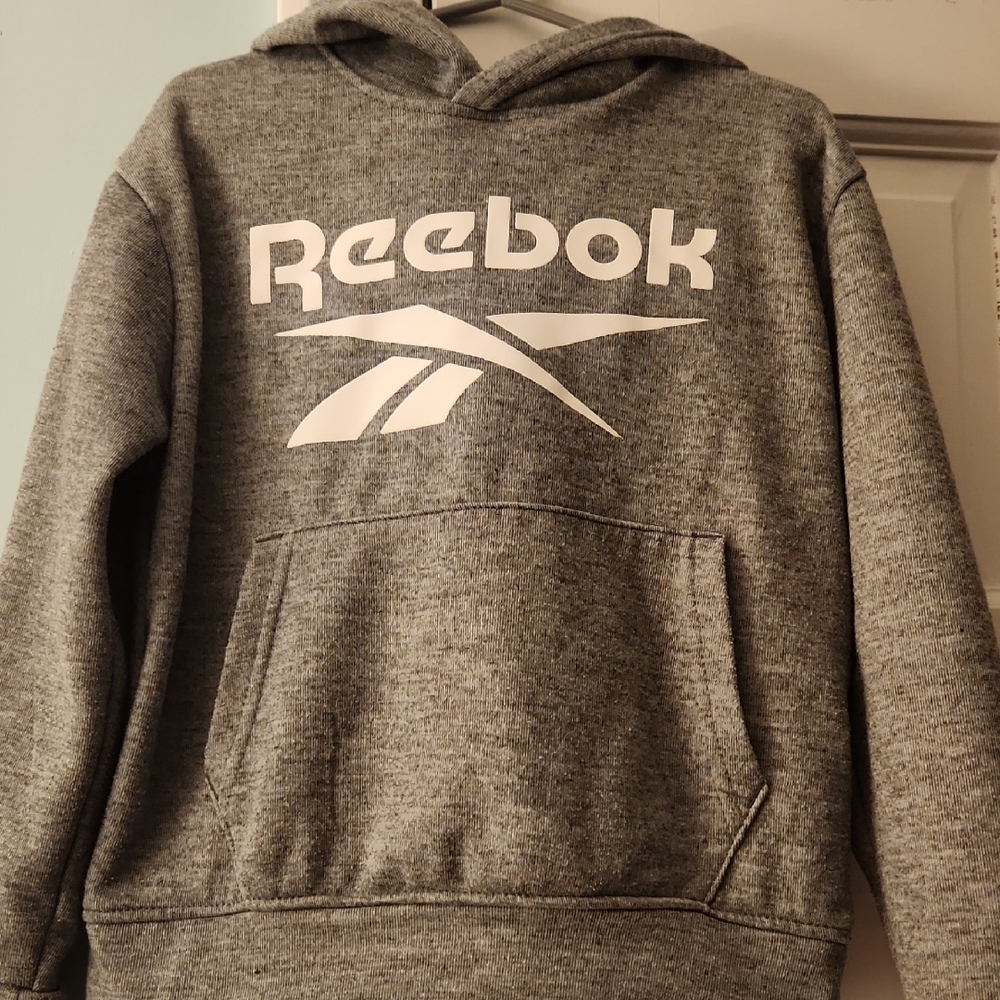 Reebok Gray Boy's Hoodie Size 4-5